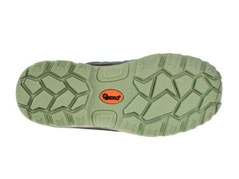 Geko G90533 Ochranné topánky pracovné veľkosť 43 obuv Semišové poltopánky