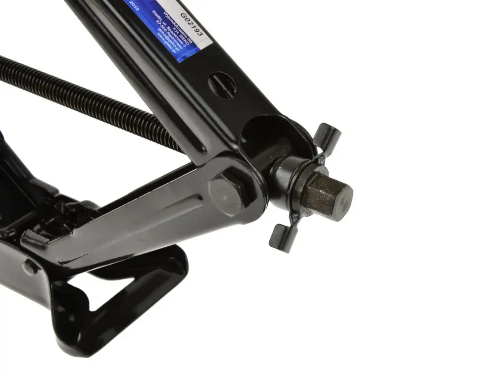 Geko G02193 Nožnicový zdvihák 2t pod auto trapézový s kľúčom