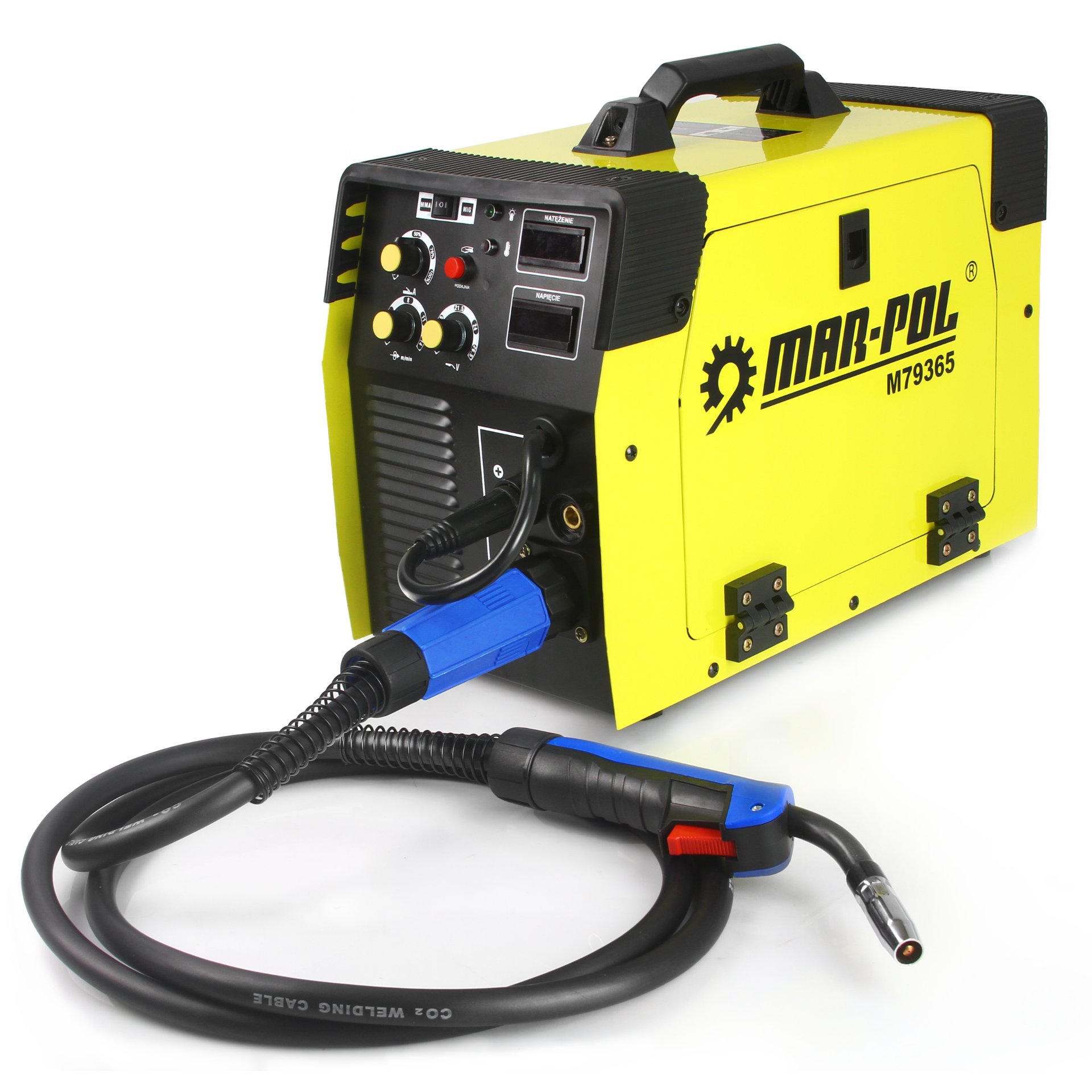 MAR-POL M79365 INVERTOROVÁ ZVÁRAČKA invertor MIG / MAG / FCAW / MMA / TIG 250A