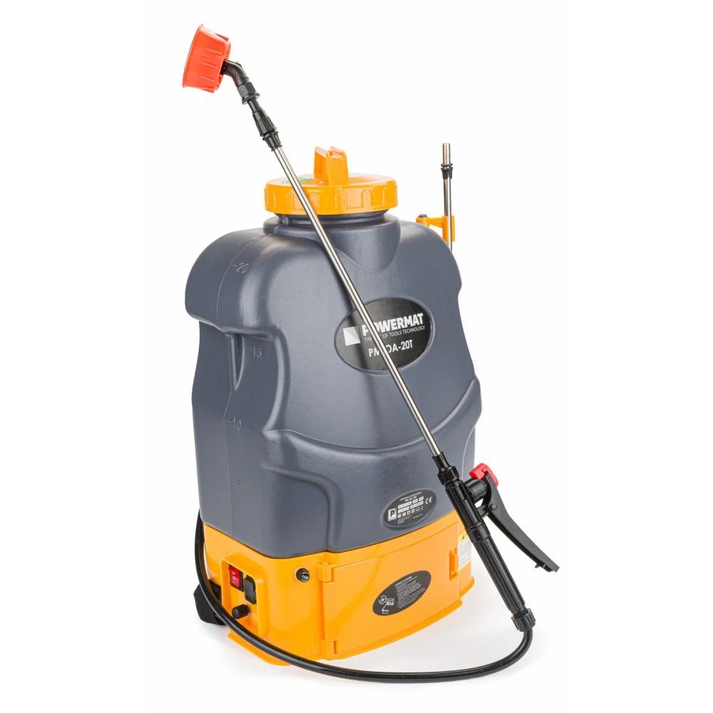 POWERMAT PM-OA-20T Akumulátorový postrekovač 20L chrbtový sada