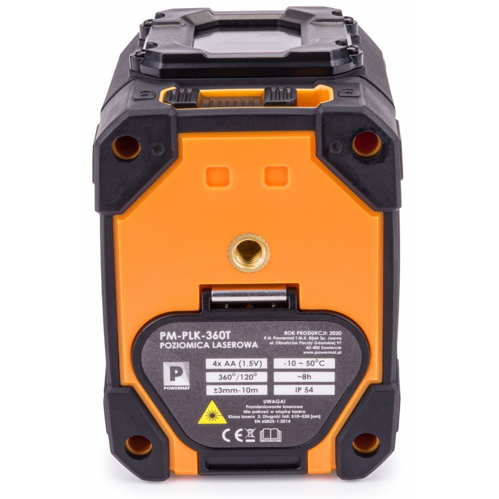 POWERMAT PM-PLK-360T Krížový merač diaľkomer merací laser 50m + statív a puzdro
