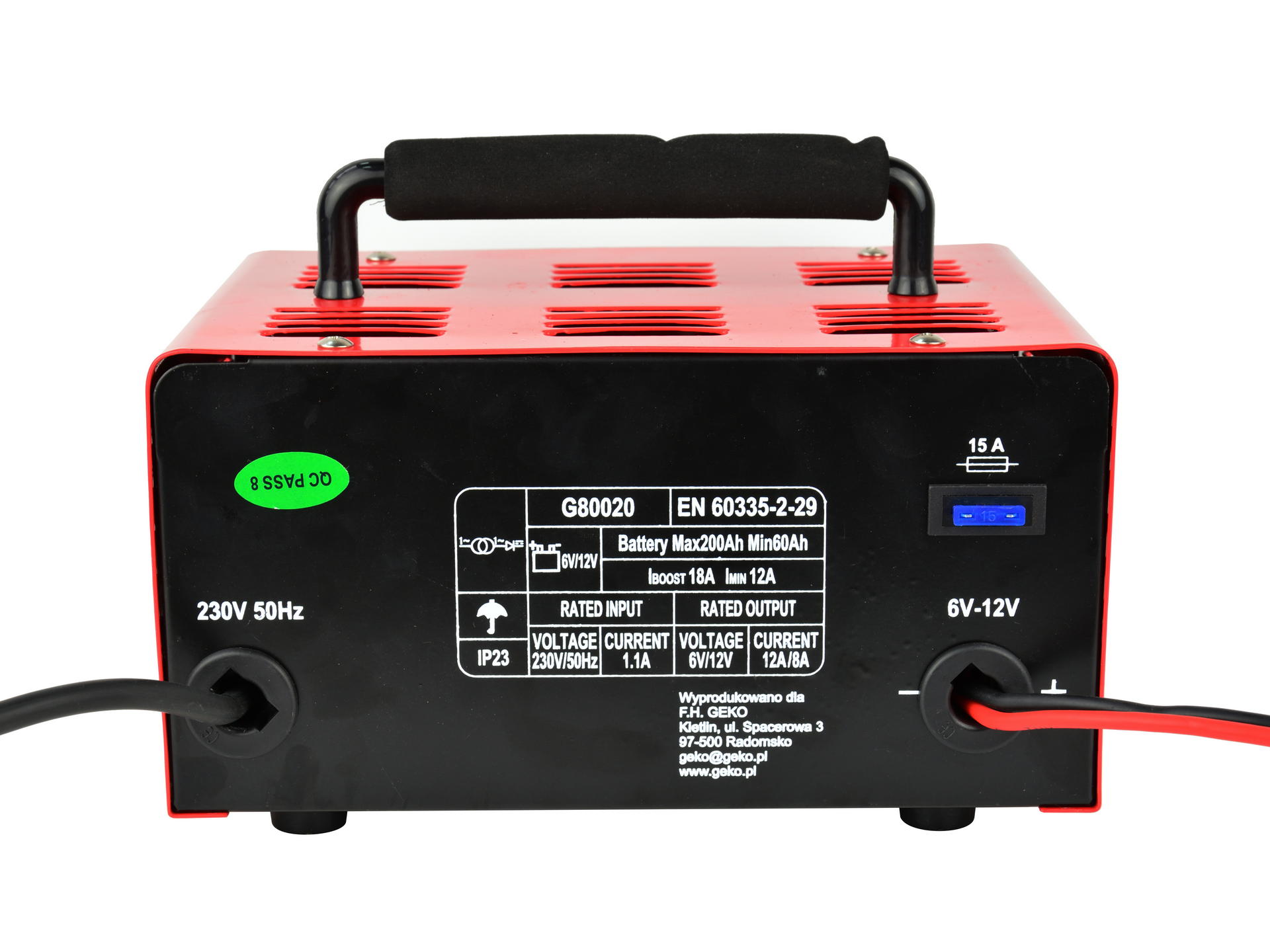 GEKO G80020 Autonabíjačka batérií 75A 6 / 12V 