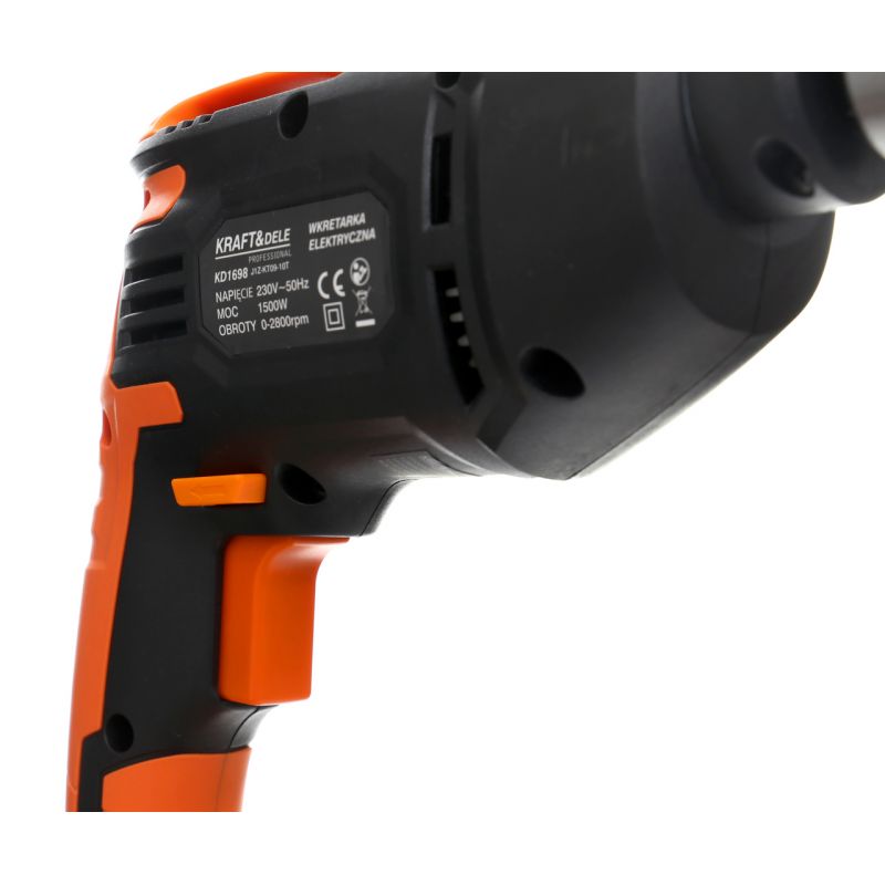 Kraft&Dele KD1698 Elektrický skrutkovač 1500W 10mm VŔTAČKA