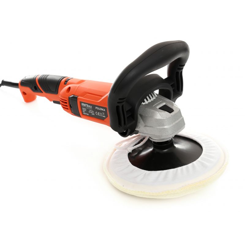 Kraft&Dele KD1726 Elektrická leštička 180mm 2600W na kov drevo