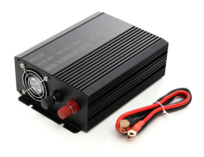 Kraft&Dele KD1254 Menič napätia DC/AC konvertor 700W 12V - 230V