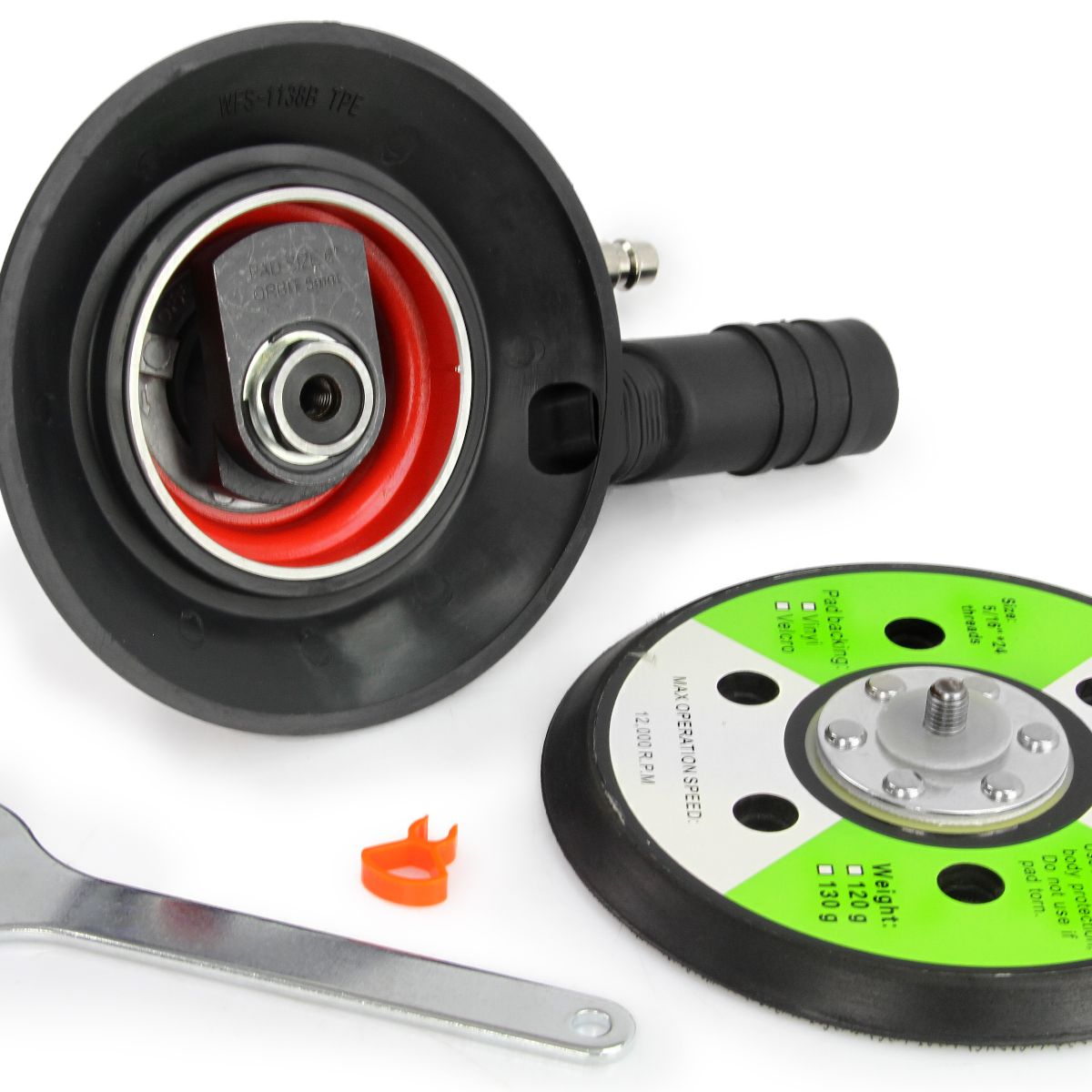 Mar-pol M80586 Pneumatická excentrická orbitálna bruska 150mm