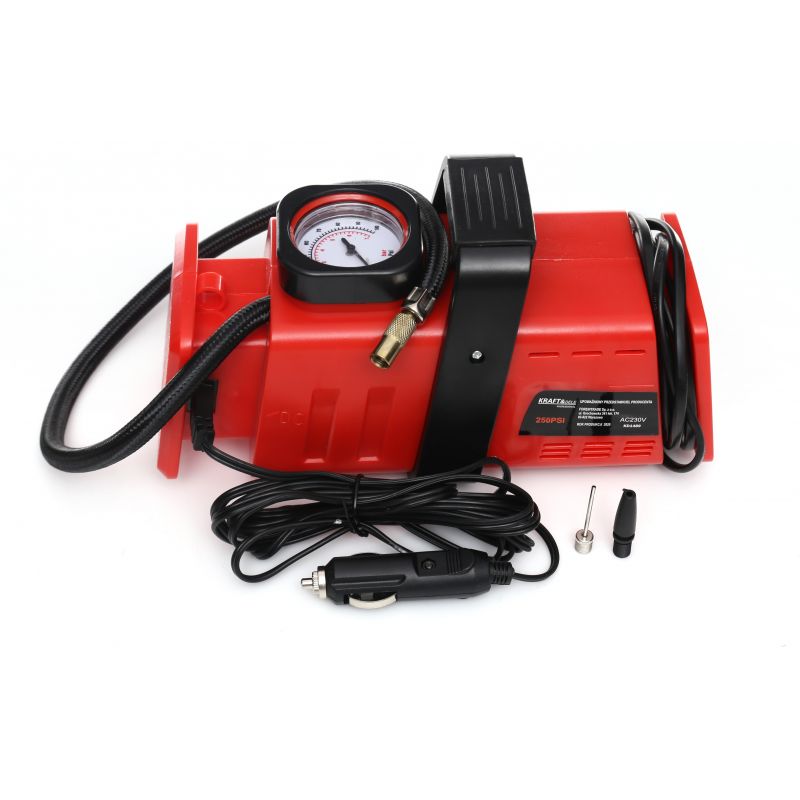 Kraft&Dele KD1489 Kompresor na pneumatiky do vozidla 12 / 230V 98W automobilový
