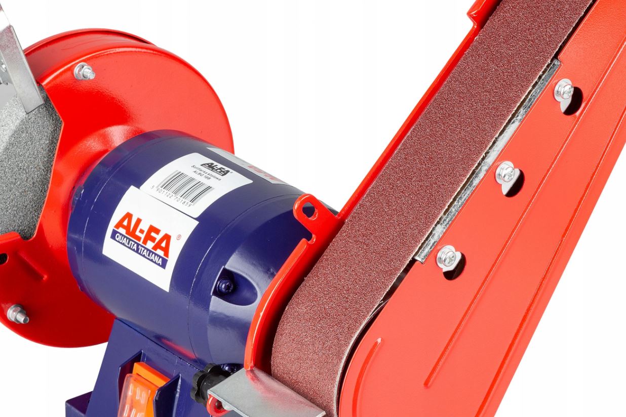 AL-FA ALBG18B 1850W Stolová pásová kotúčová brúska 2v1 150mm
