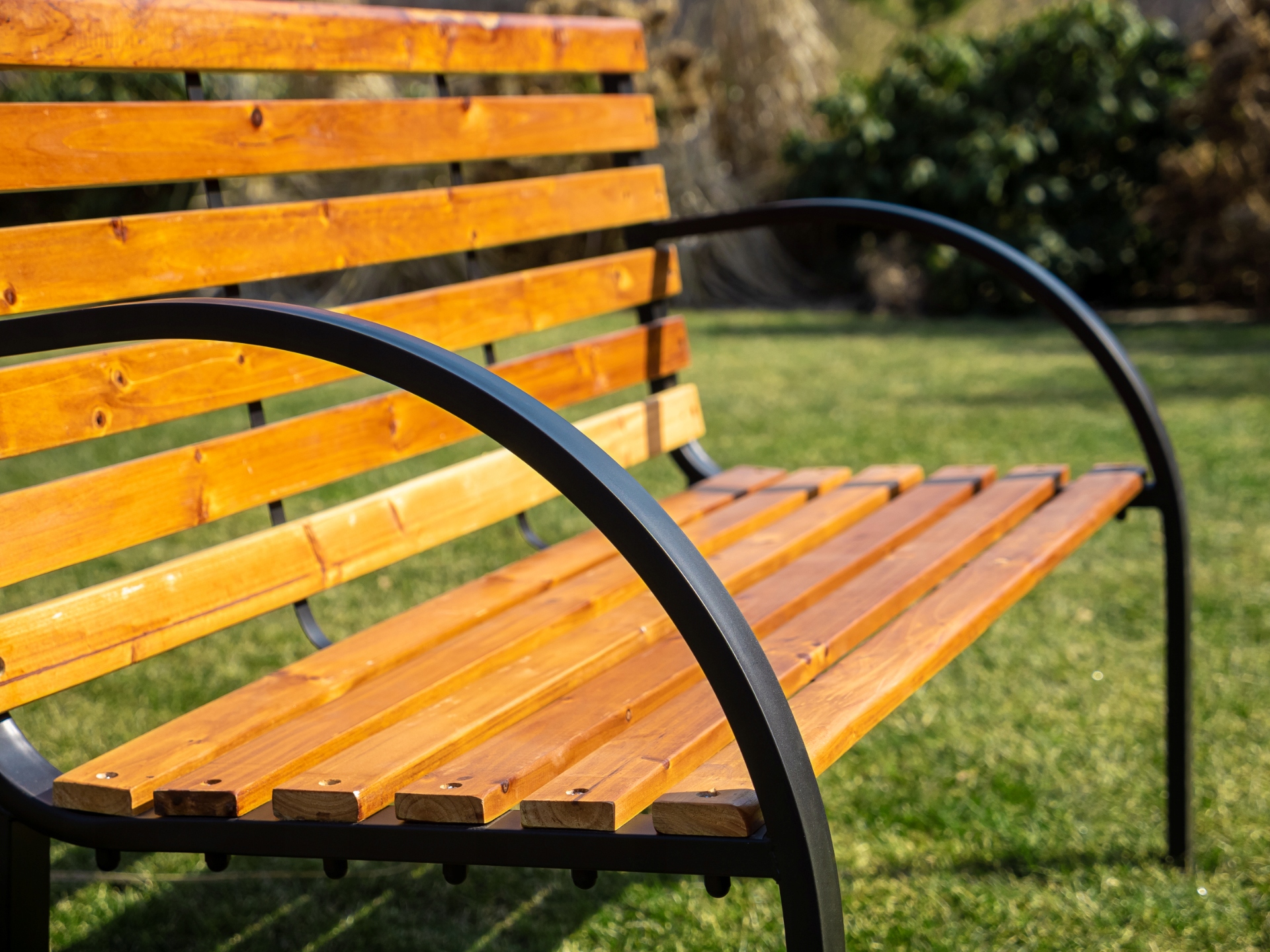 Italform Luca Záhradná / vonkajšia lavička, lavica, drevená 118x82x60 cm