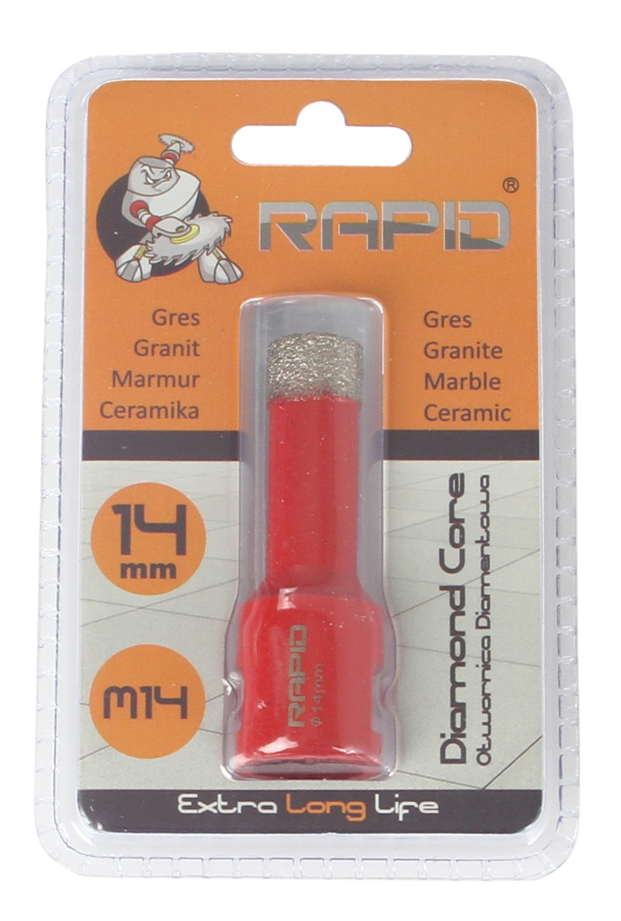 MAR-POL M22754 Diamantový vrták vykružovák ⌀14mm M14 Rapid
