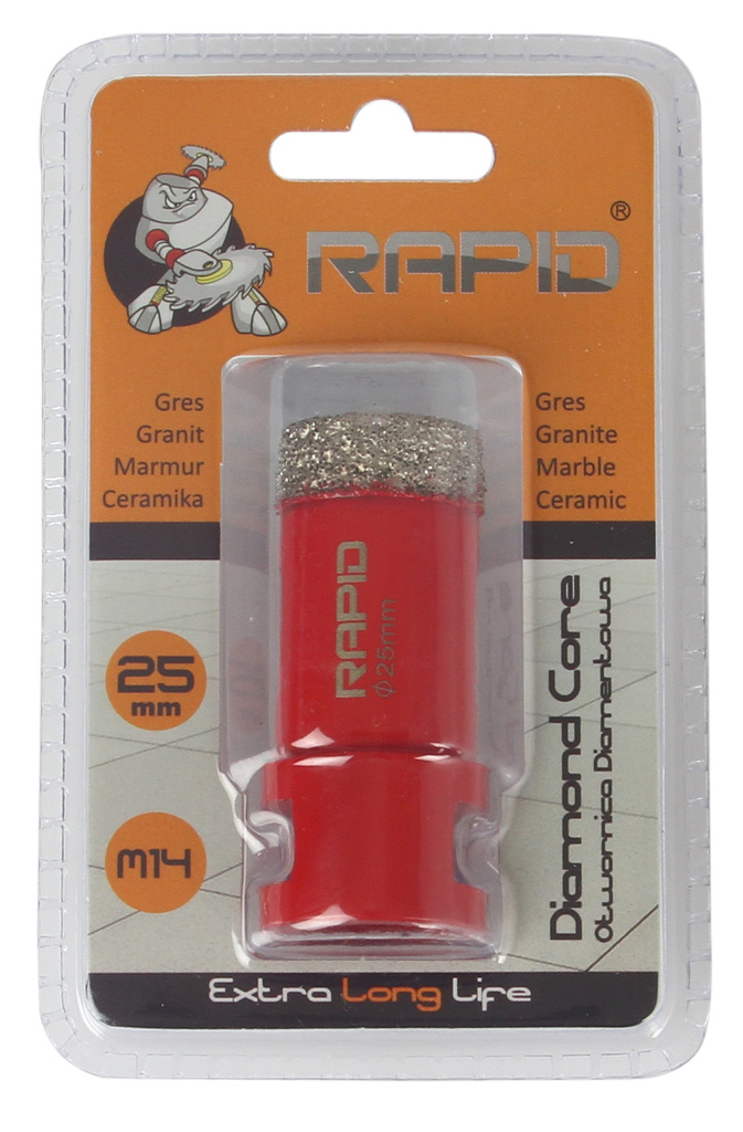 MAR-POL M22760  Diamantový vrták vykružovák 25mm M14 Rapid