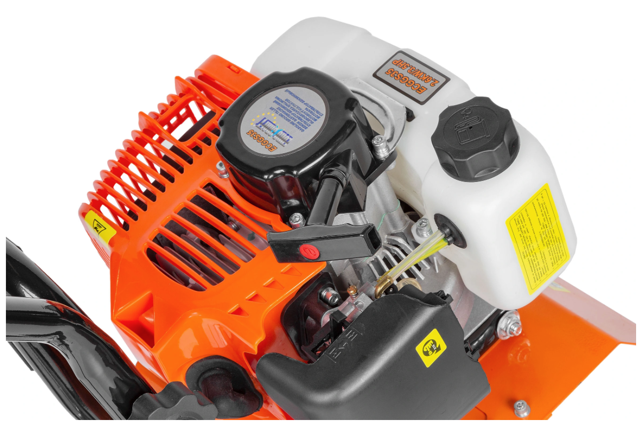 Eurocraft ECGGS35 Benzínový motorový rotačný kultivátor pôdny kyprič 2,6kW 52cm3
