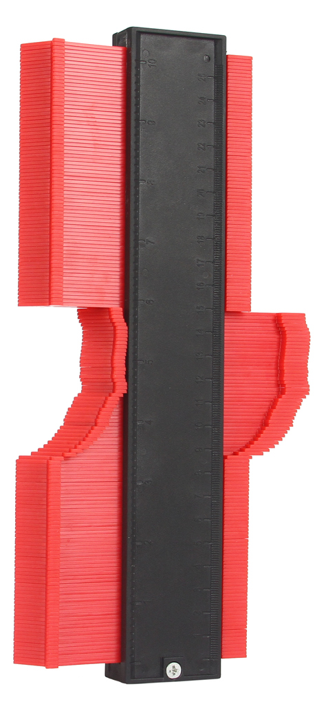 MAR-POL M15265 Univerzálna šablóna na obkreslenie tvarov 260mm 