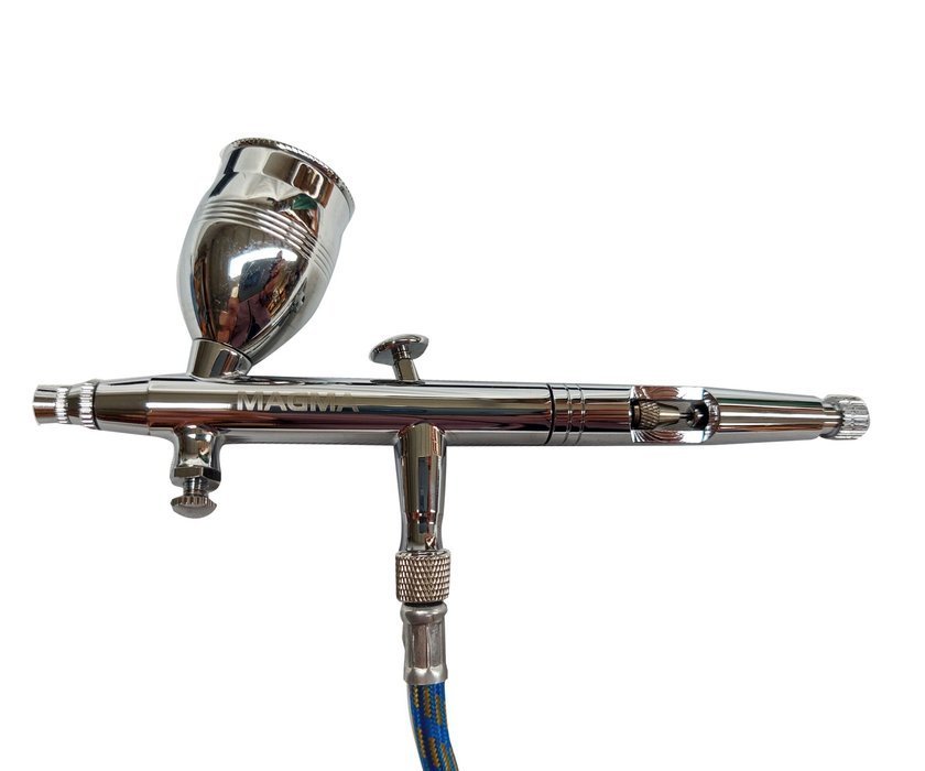 MAGMA AB-186 Airbrush striekacia pištoľ sada na maľovanie 0,3 ; 0,5 ; 0,8mm