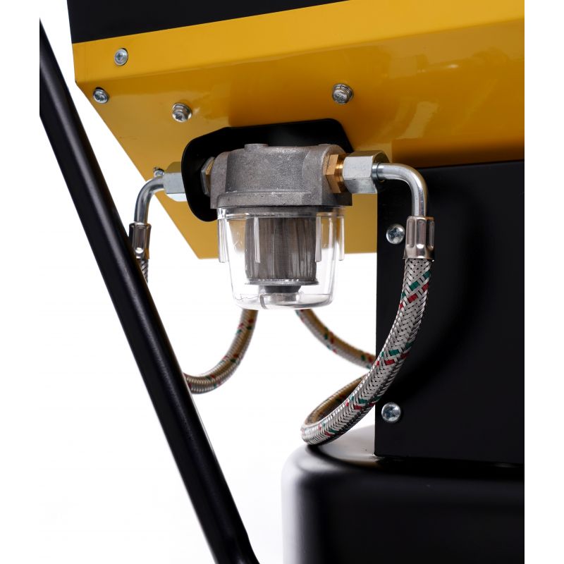 KRAFT&DELE KD11717 Naftový ohrievač s komínom 65kW digitálny termostat