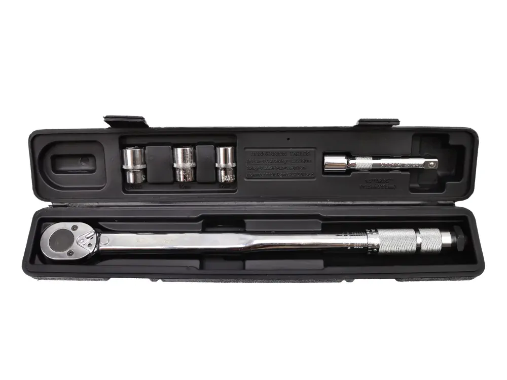 GEKO G10064 Momentový kľúč 1/2" 28-210Nm nástrčné hlavice predĺženie