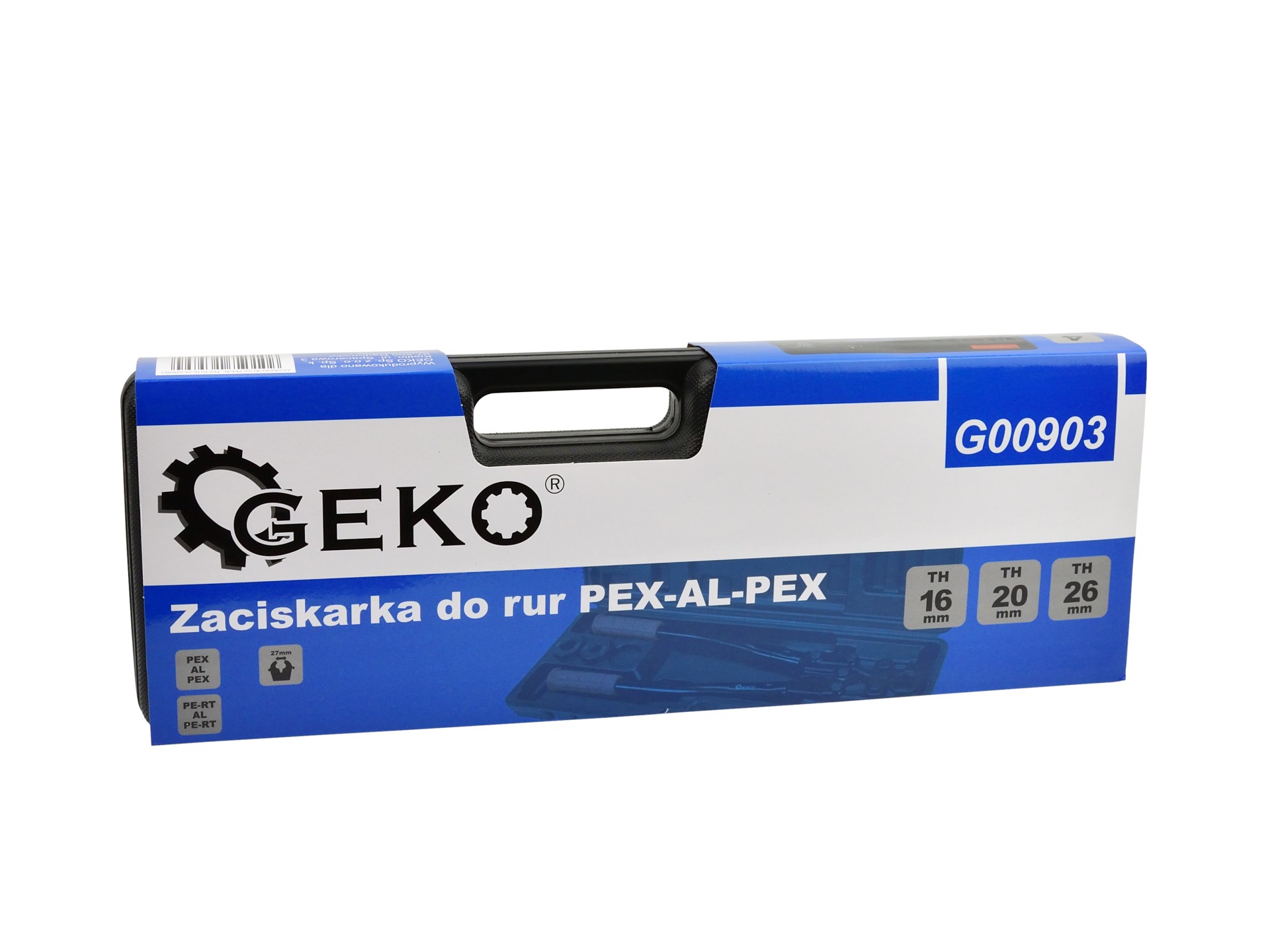 GEKO G00903 Krimpovacie kliešte na rúry PEX-AL.-PEX TH 16-26mm