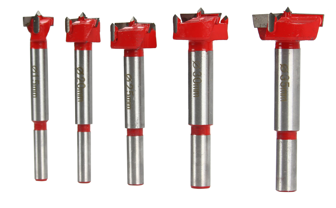 MAR-POL M22410 Vrtáky do dreva sukovníky 5ks 15-35mm