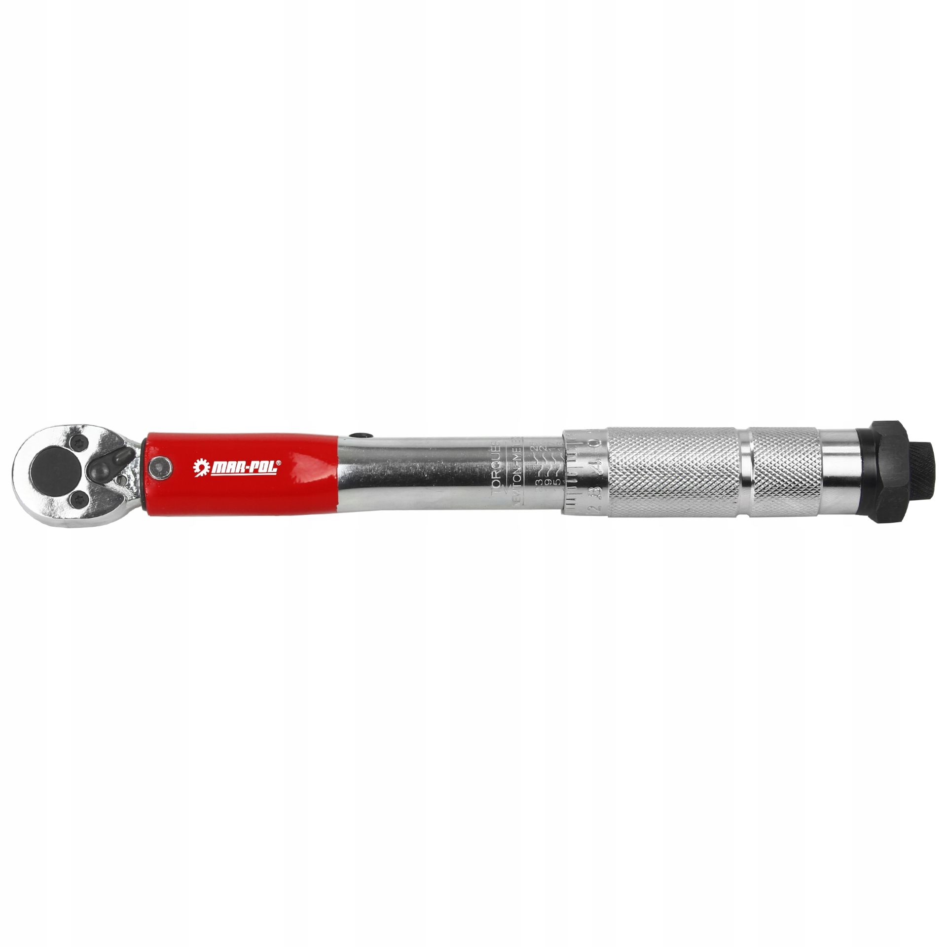 MAR-POL M53583 DYNAMOMETRICKÝ MOMENTOVÝ KĽÚČ 1/4" 5 - 25 Nm / Profi 