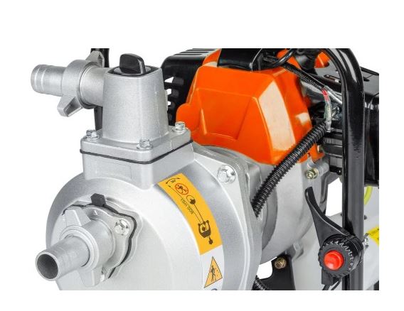 Eurocraft WP10 sada Benzínové motorové čerpadlo na vodu 1" 3,8kW/5,2HP pož.hadica olej sada