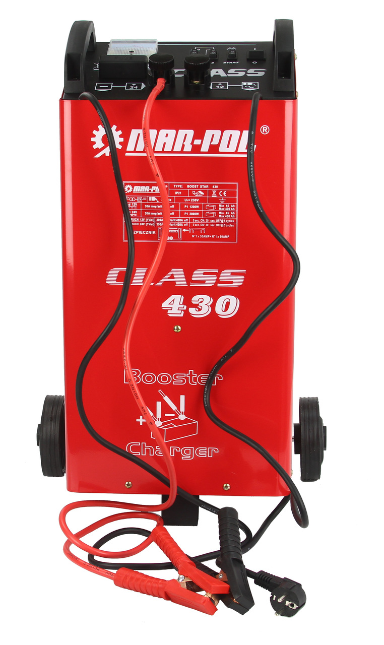 MAR-POL M82512 Autonabíjačka so štartom štartovací zdroj CLASS 430