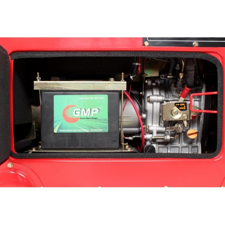 KRAFT&DELE KD123 ELEKTROCENTRÁLA GENERÁTOR PRÚDU dieselový motor 7500W AVR