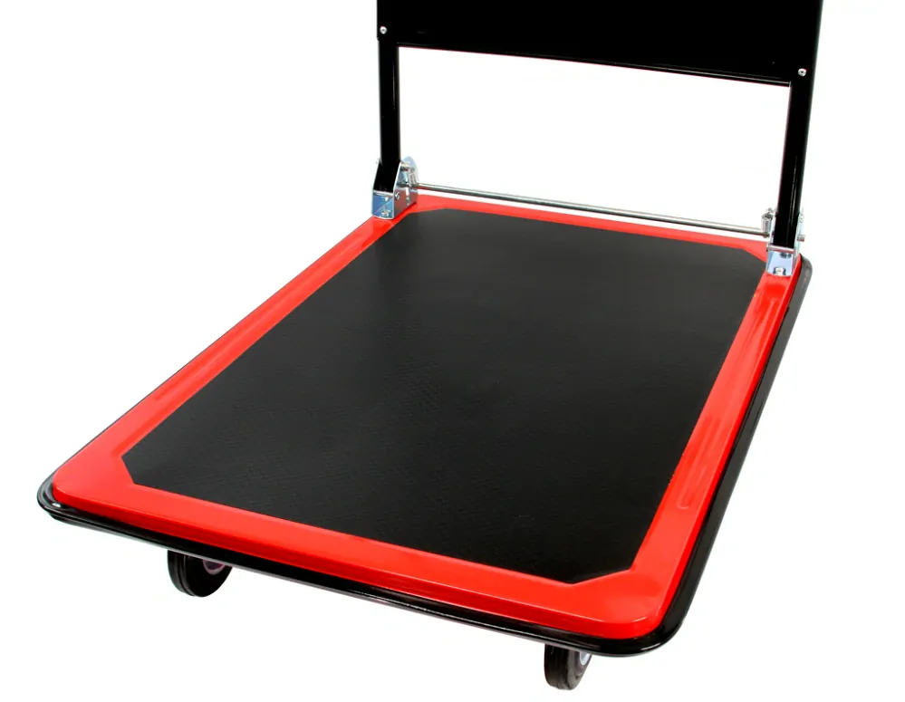 MAR-POL M80083 Plošinový transportný vozík 300kg sklopné madlo