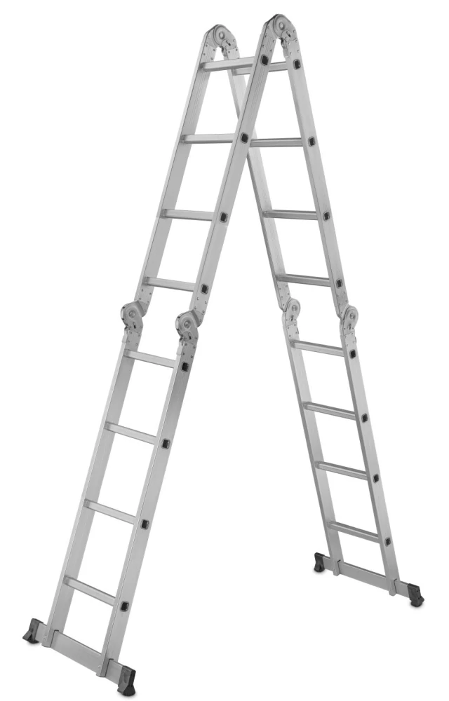 GEKO G02442 Multifunkčný kĺbový rebrík 4,7m + plošina