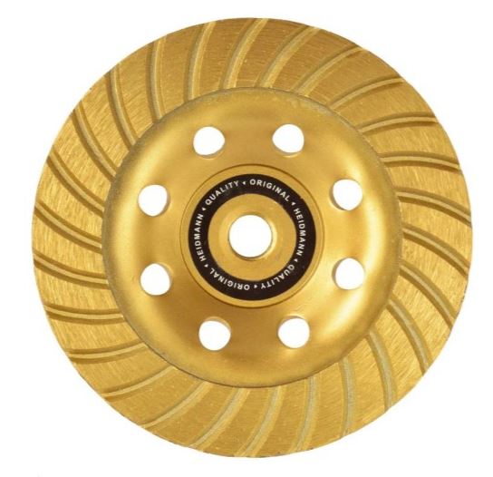 Marpol M04100 Protiprachový kryt + diamantový kotúč na betón TURBO 125mm M14