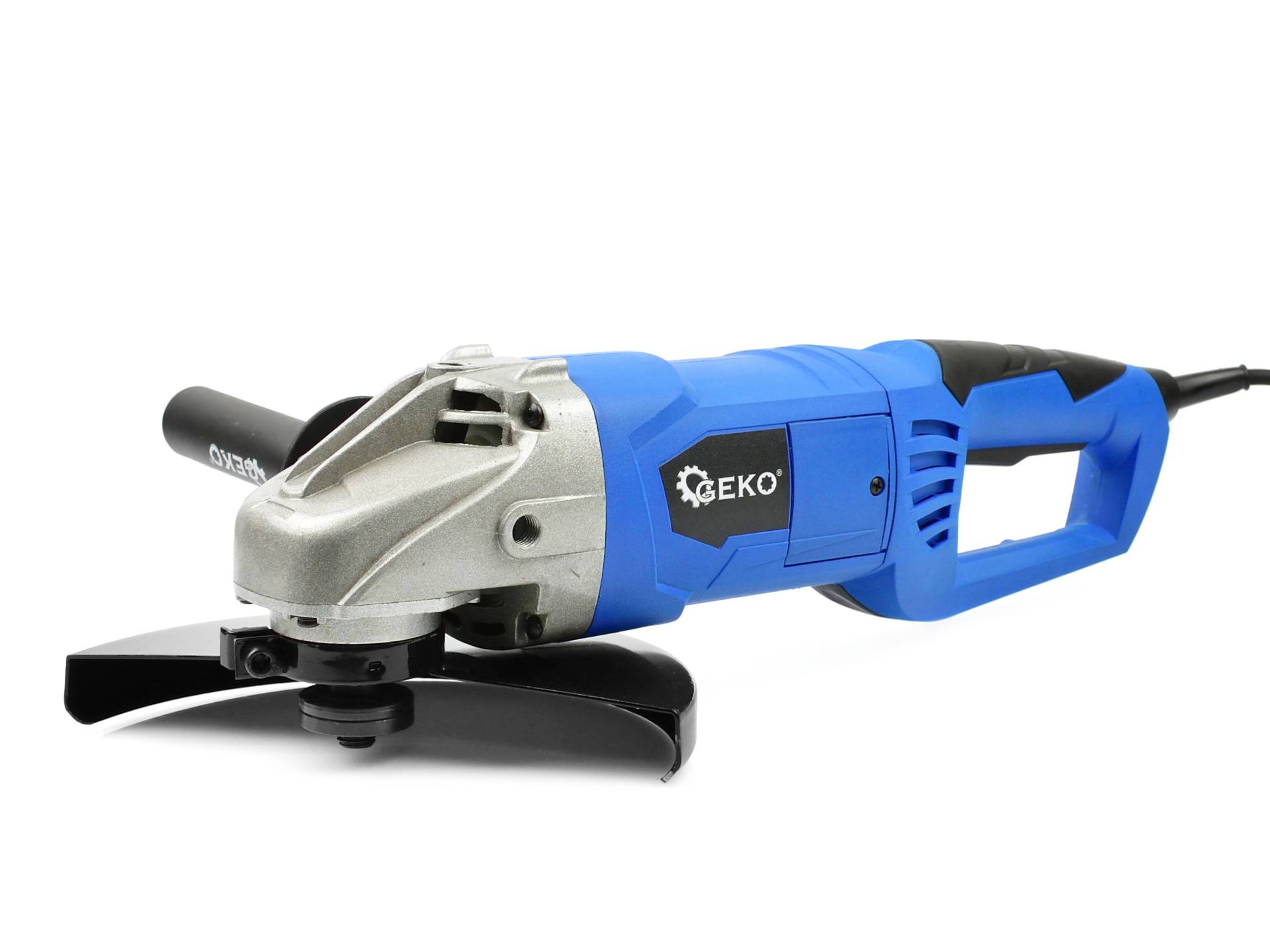 GEKO G80805 Uhlová brúska elektrická 2000W 125mm pre brúsenie + 2 kotúče