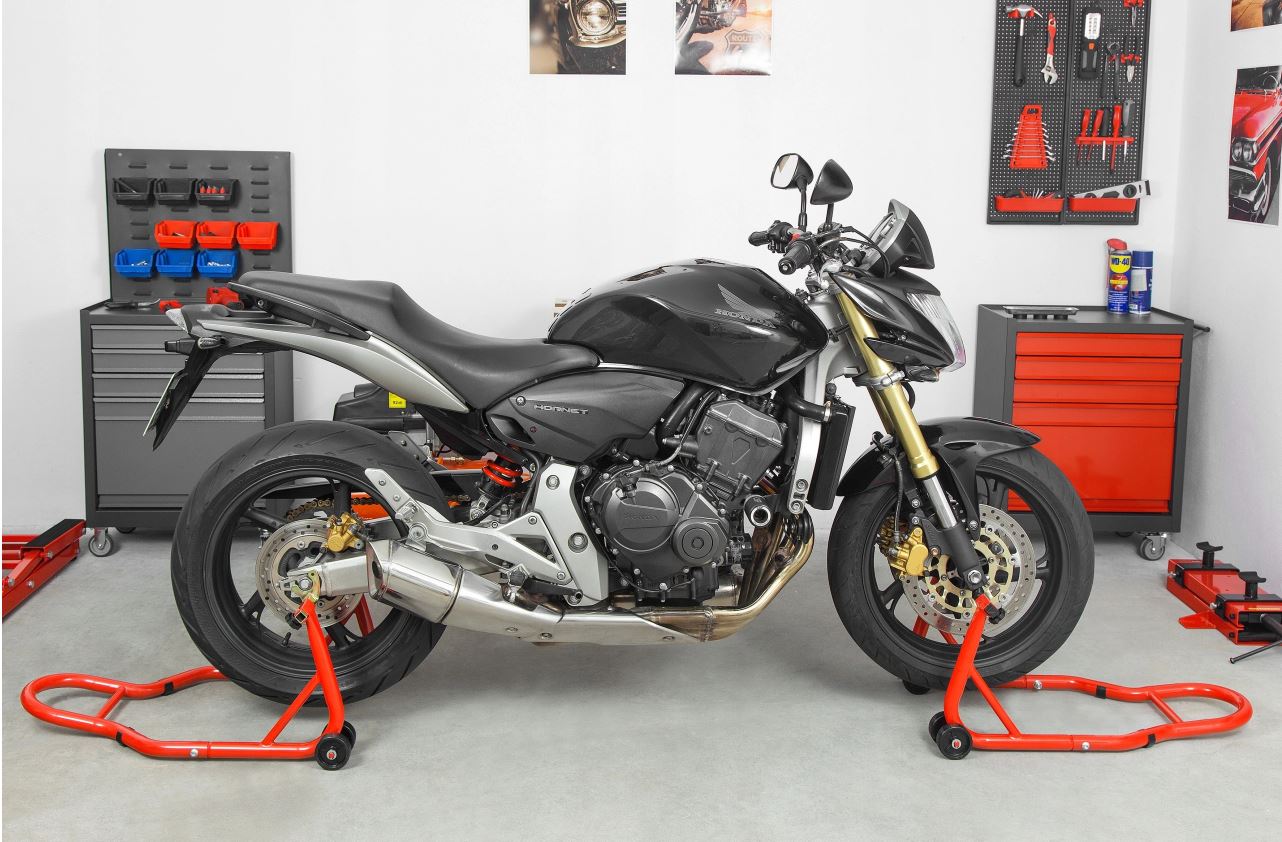 MAX 1803 Motocyklový stojan zdvihák predný + zadný na motorku