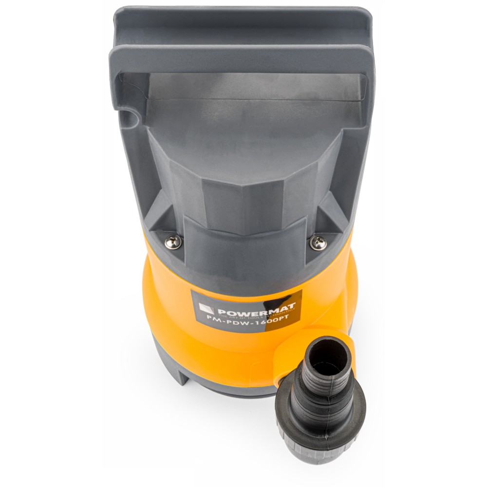 POWERMAT PM-PDW-1600PT PONORNÉ ČERPADLO NA VODU S PLAVÁKOM 1600W
