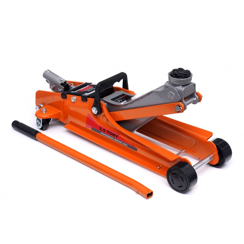 KRAFT&DELE KD382 POJAZDNÝ NÍZKOPROFILOVÝ HYDRAULICKÝ ZDVIHÁK 2,5t pod auto