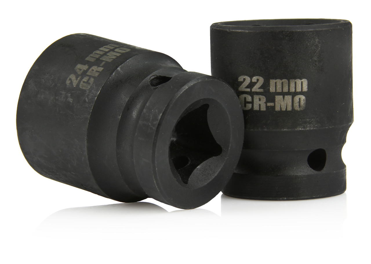 MAR-POL M58235 Nástrčné kľúče hlavice 1/2" 6-hranné BJC 8-24mm 10ks