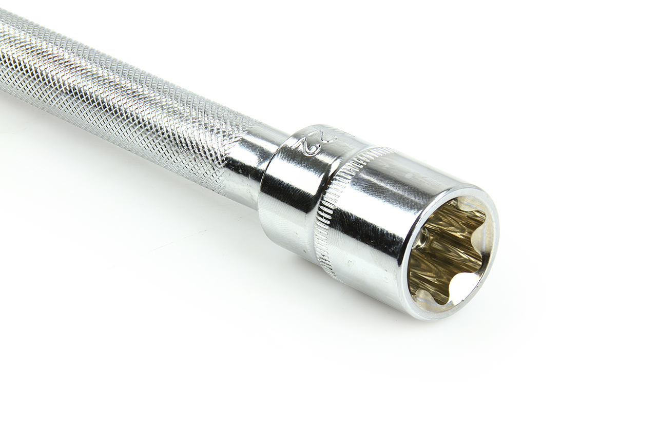 MAR-POL M58202 Nástrčné kľúče TORX 1/2" 17ks E10-E24