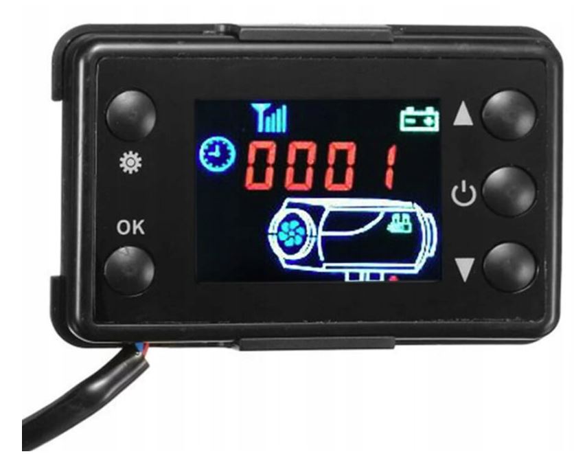 POWERMAT PM-AG-8M3 Naftový ohrievač vzduchu kúrenie 8kW 24V 5L Webasto