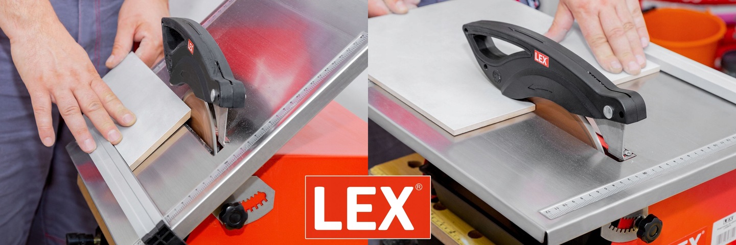 LEX LXSM16 1600W Kotúčová píla na dlažbu rezačka obkladov 1500W