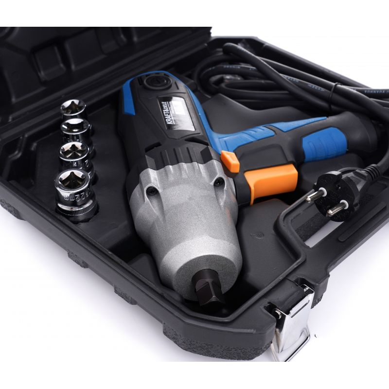 KRAFT&DELE KD1796 Elektrický rázový uťahovák 2200W kľúč na kolesá 1/2 "+ hlavica