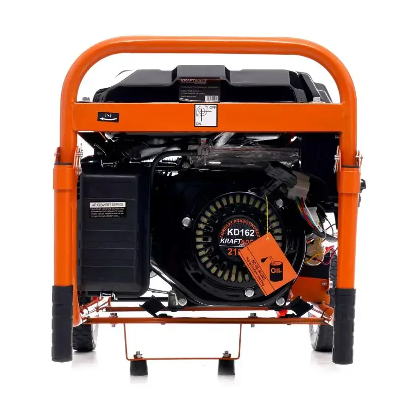 Kraft&Dele KD162 Elektrocentrála 3500W generátor prúdu s kolieskami 7HP