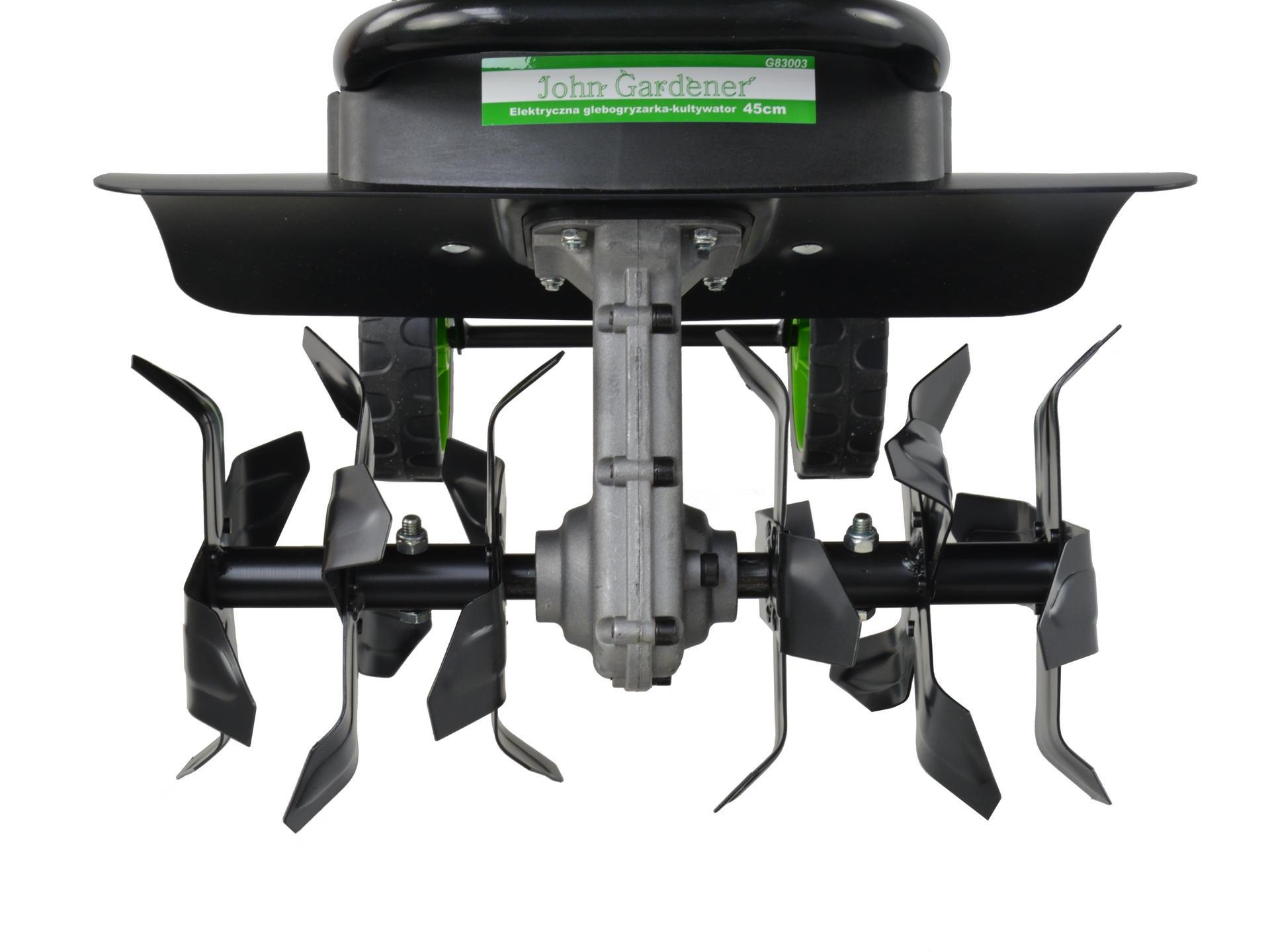GEKO G83003 1600W Elektrický rotačný kultivátor rotavátor kyprič 1,6kW 45cm
