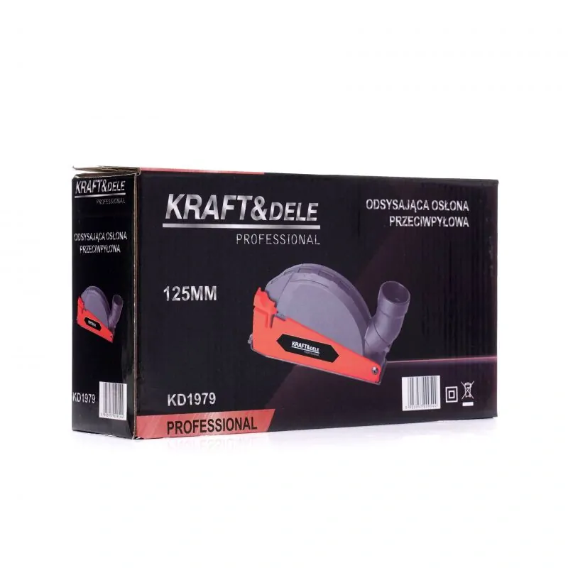 Kraft&Dele KD1979 Protiprachový odsávací kryt na uhlovú brúsku 125mm