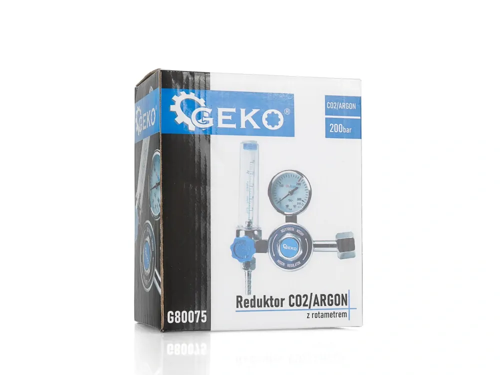 GEKO G80075 Redukčný ventil CO2/ARGON s prietokomerom