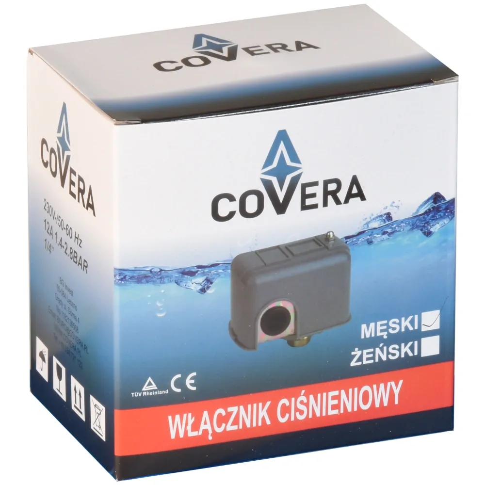 COVERA BG-00021 Tlakový spínač pre čerpadlo COVERA SK-6A