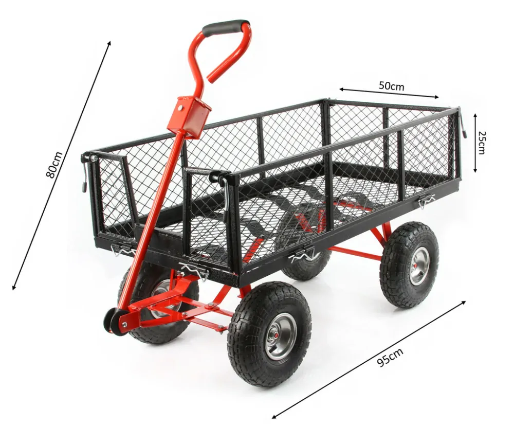 MAR-POL M85261 Záhradný prepravný vozík 400kg príves