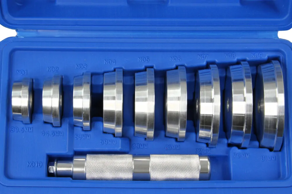 MAR-POL M06010 Taniere doštičky pre osové zatláčanie ložísk, tesnení, vložiek 39,5-81mm