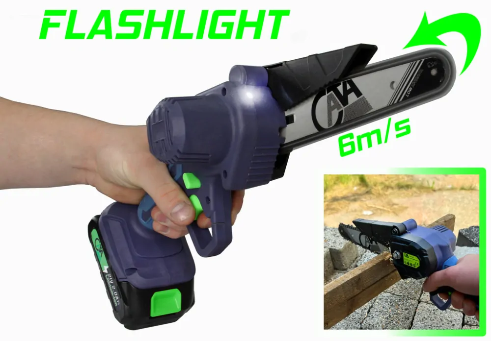 MAR-POL M66170 Reťazová píla 21V Li-ion 2.0 Ah akumulátorová