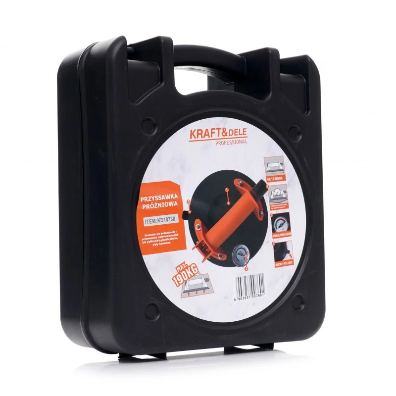 Kraft&Dele KD10738 Prísavka na sklo výmena oprava skla autoskla 200mm / 190 kg