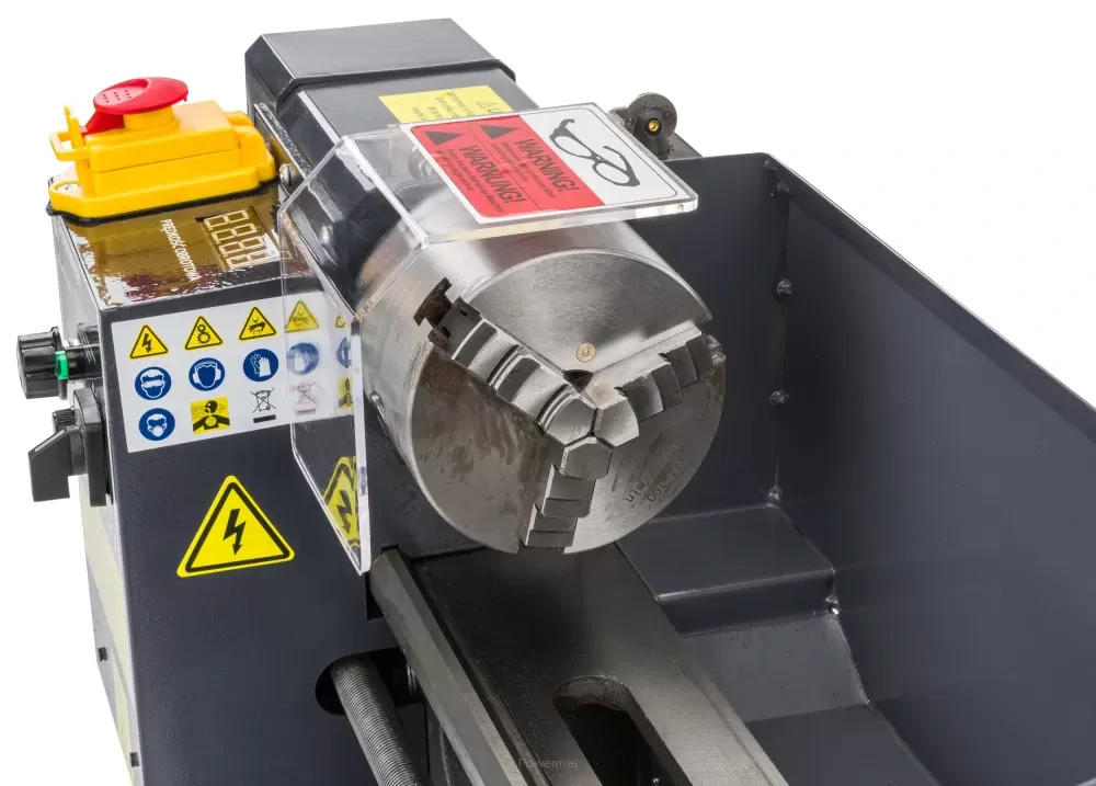 POWERMAT PM-MTM-550T Elektrický stolný sústruh 550W príslušenstvo