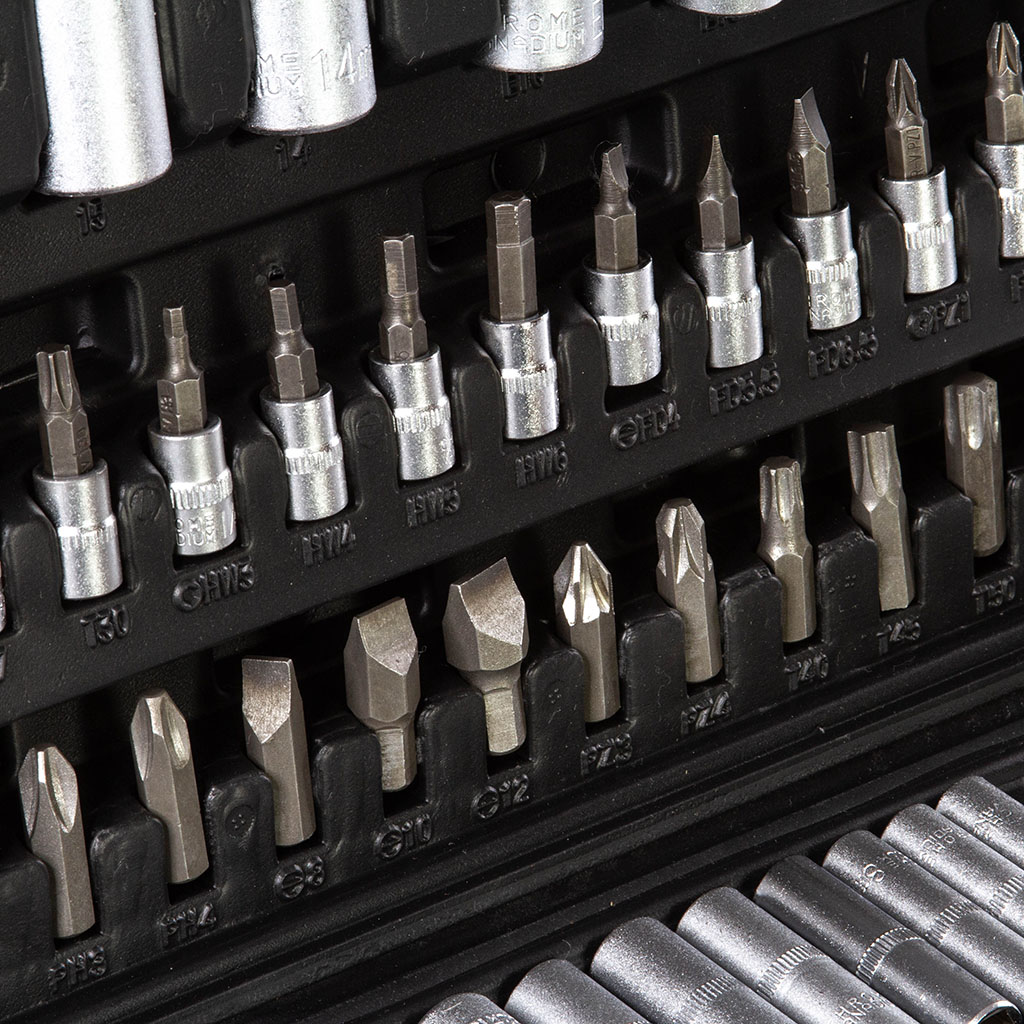 Ripper M58220R Nástrčné hlavice, kľúče 1/2" 1/4" Gola sada 108 ks