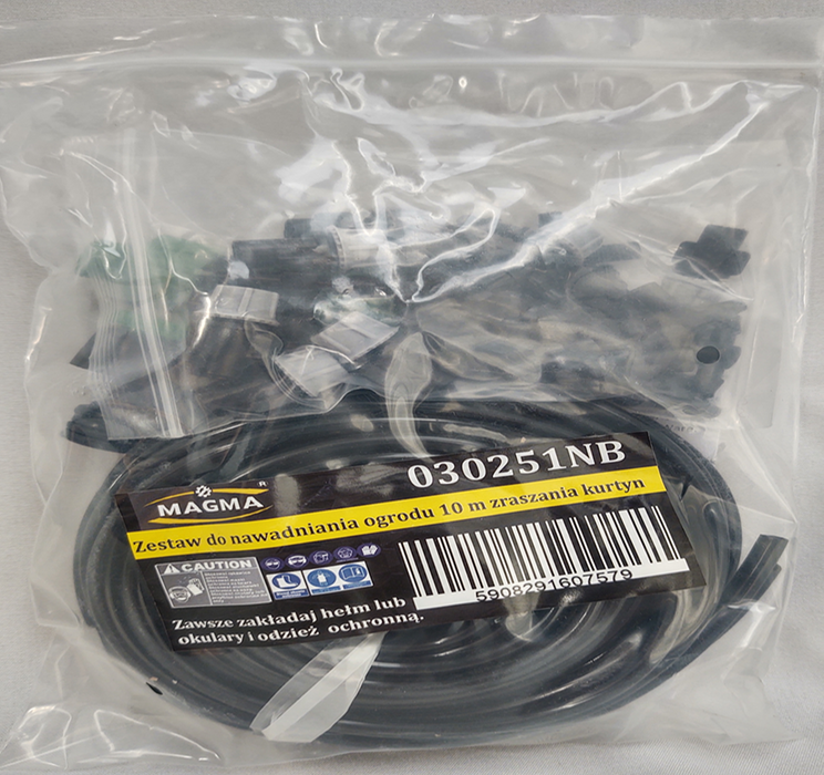 MAGMA 030251NB Záhradná hmlová hadica 7,5m + trysky, vodná clona hmla zavlažovanie